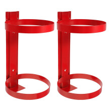 2 Unidades Suporte Parede Para Extintor 5Kg Abraçadeira Porta-Extintor