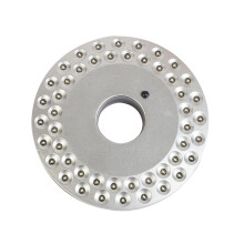 lâmpada para guarda-chuva com 48 led, lanterna portátil camping