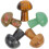 5Pcs Rustic Stone Adornments Potted Plants Decor For Micro Landscape 9
