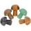 5Pcs Rustic Stone Adornments Potted Plants Decor For Micro Landscape 8