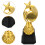 Troféu De Plástico Tamanho M Para 7