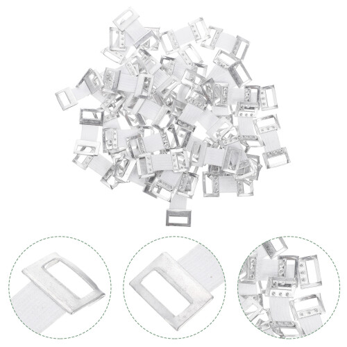 50 elastische mullbinde-clips aus aluminium für verbände 2