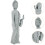 Stilvolles Aquarium Buddha , Sandstein Grau 5