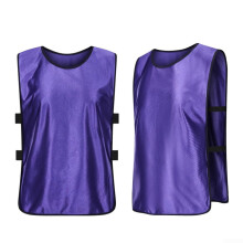 Soccer Pinnies Quick-Drying Training Bibs For Practice Scrimmage Vests Sizes S And M Purple