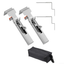Stainless Steel Adjustable Fixing Clips For Drawer Installation And Repair Universal Fit Size Adjustable