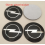 Samochód Opel, naklejka czarna 56mm 1