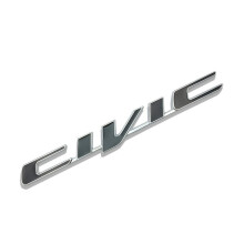 Naklejka na tylną klapę samochodu Honda Civic z logo w kształcie litery F, wysoka
