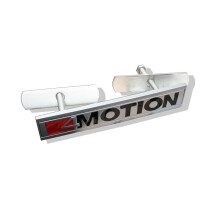 Naklejka z emblematem 4 MOTION 4motion na grill, matowa
