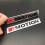 4 MOTION 4motion grill emblemat do bagażnika, błyszczący 4