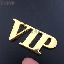 Emblemat na bagażnik VIP JDM Style ze stopu cynku, uniwersalny, złoty