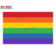 Naklejka dekoracyjna „Miłość LGBTQ Gay” na samochód/kamper, 15 cm, styl 17