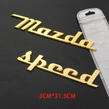 Metalowa naklejka na klapę bagażnika samochodu AWD 2.0 2.5 z logo głośności silnika, A-15