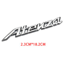 Metalowa naklejka na klapę bagażnika samochodu AWD 2.0 2.5 z logo głośności silnika, A-08