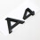 Czarny dla Audi A3 A4 A5 A6 A7 A8 Q3 Q5, A4 1