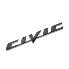 Naklejka na tylną klapę samochodu Honda Civic z logo, wysoka, A