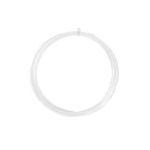 Badminton String Long Badminton Racquet Wire High Elastic-White