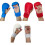 Flexible Kickboxing Gloves Open Back for Adjustable Wrist-Red S 2
