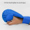 Flexible Kickboxing Gloves Open Back for Adjustable Wrist-Red S 6