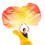 2Pcs Flags Praise Dance Flags Praise Banners-Yellow orange red 1