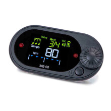 Adjustable Beat Metronome Music Training Accessory Music-Black