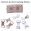 100 Pcs Bandage Wrap Clips Replaceable Wrap Fasteners Clips-A 3