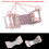 100 Pcs Bandage Wrap Clips Replaceable Wrap Fasteners Clips-A 7