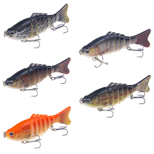 Multi Jointed Swimbaits 10cm Fishing Lure 7 Segment-1 1