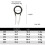 Fishing Rod Poles Line Guides Replacement Eye-Specification 20 4