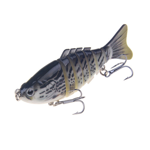 Multi Jointed Swimbaits 10cm Fishing Lure 7 Segment-1
