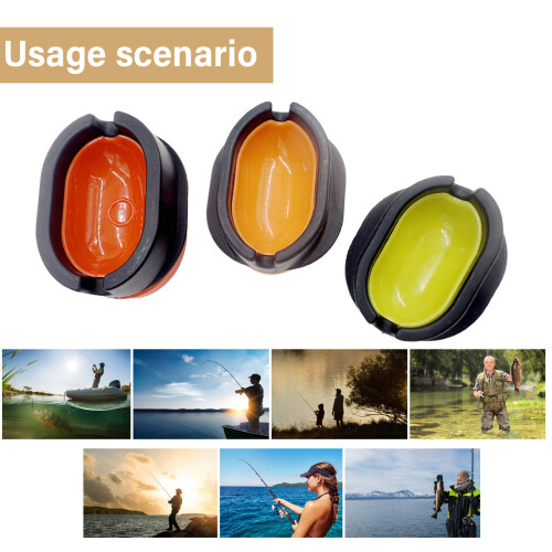 Quick Release Baits Attachment Moulds Fishing-Orange Medium 2