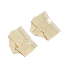 1 Pair Dance Foot Thongs Half Soles Dance Shoes-Apricot S