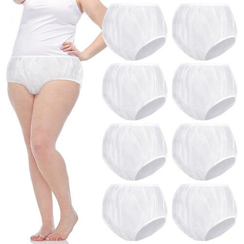 Water Resistant Diaper Covers Protective Briefs Washable-S 2