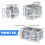 Portable Billiard Chalk Storage Box Clear Chalk-Two pieces 2