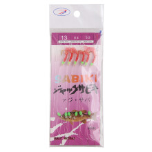 6Pcs Rigs Wobblers Fishing Hook Luminously Bean String Hook-13