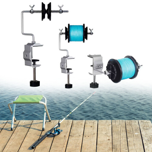Fishing Line Spooler Winder Portable Spooling Station System 1