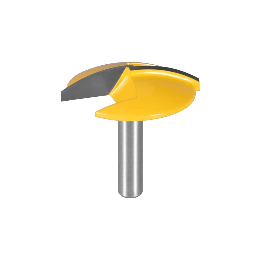 Classical Plunge Router Bit Horizontal Crown Carbide Cutter For Woodworking 6.35X44.5x9.53 Face Mill 9084446189469