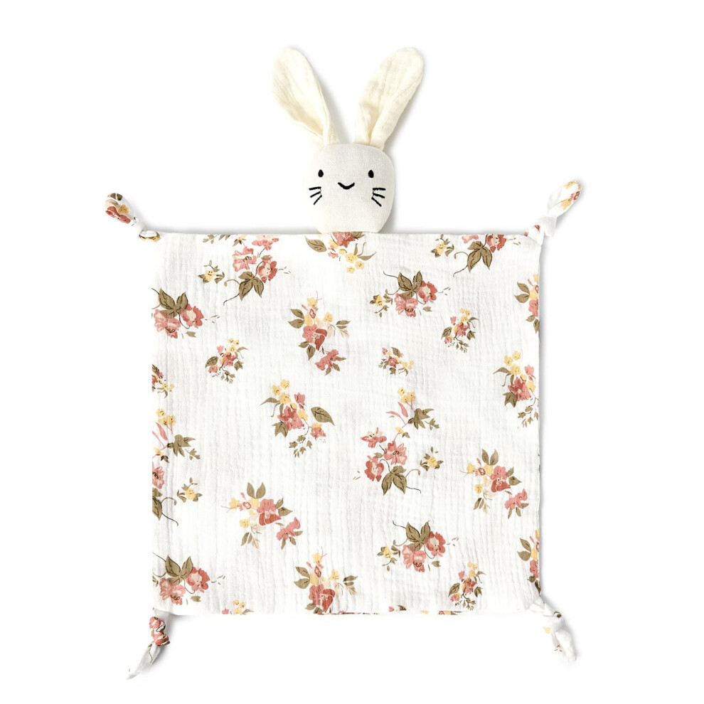 Security Blanket Infant Cotton Lovey, Plush Snuggle Toy, Baby Doll Blanket, Kids Sleep Toy