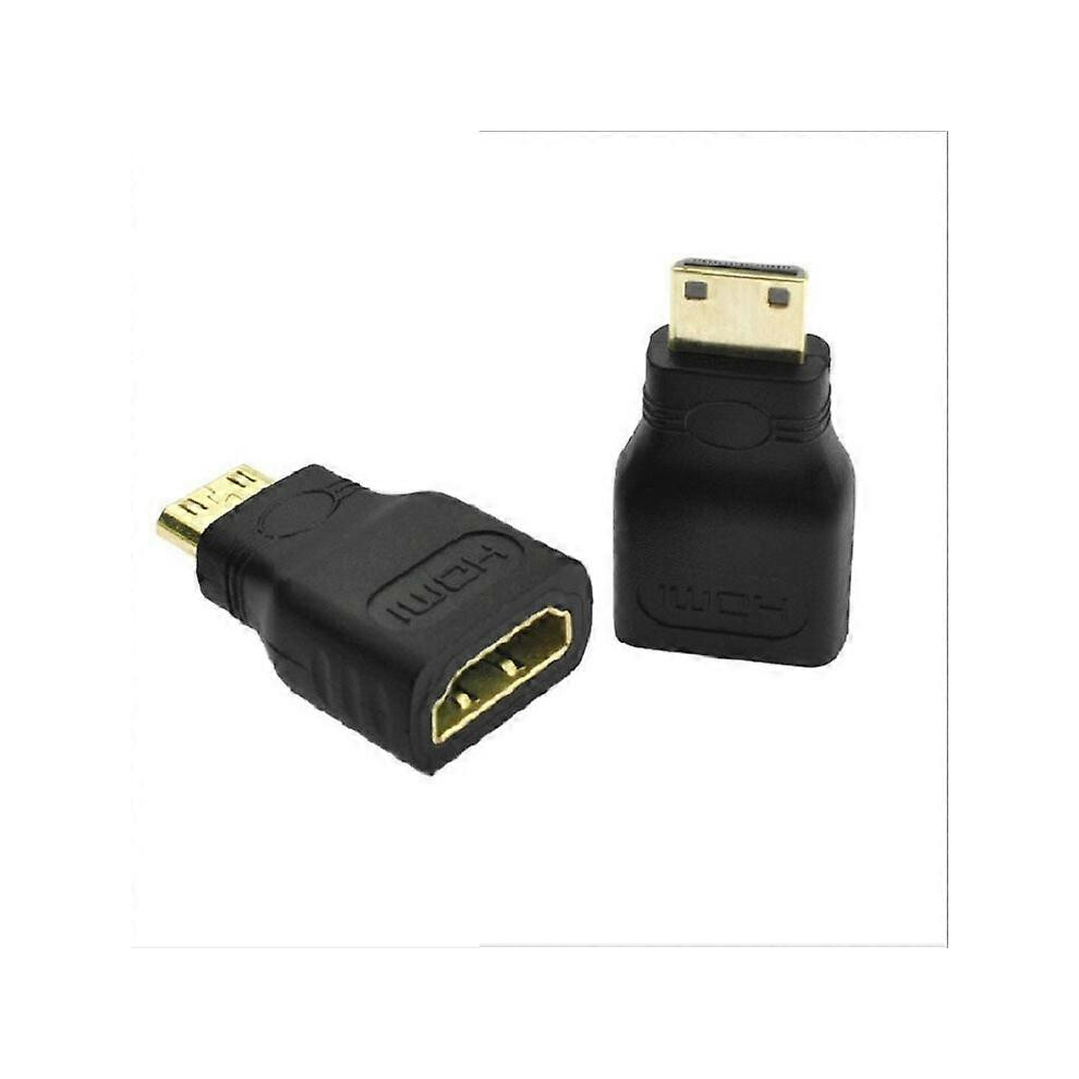 Kikidex (As Show, One Size) Mini Hdmi To Hdmi Adapter Hd Mini Conversion Tablet Dv Camera To Tv,2Pack