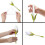 Pack of 20 plastic flower napkin holders for table 2