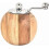 Solid wood salt and pepper mills with ceramic rotor coarseness adjustment, kitchen utensils 1