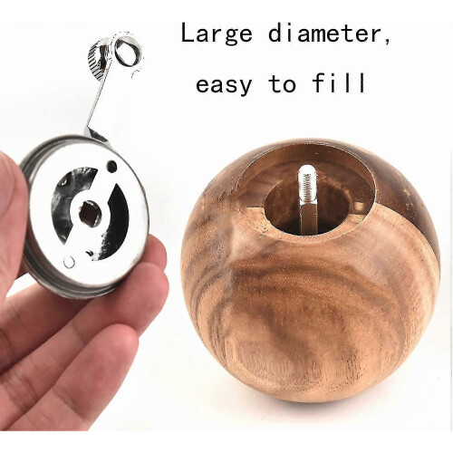 Solid wood salt and pepper mills with ceramic rotor coarseness adjustment, kitchen utensils 2