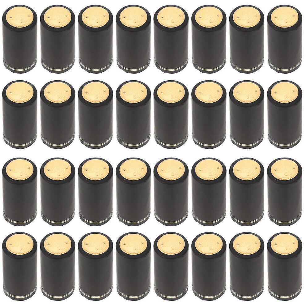 100 PCS Wine Bottles Wine Bottle Heat Shrink Capsules Bottles Heat Shrink Wine Stoppers Shrink Wine Bottle Stoppers
