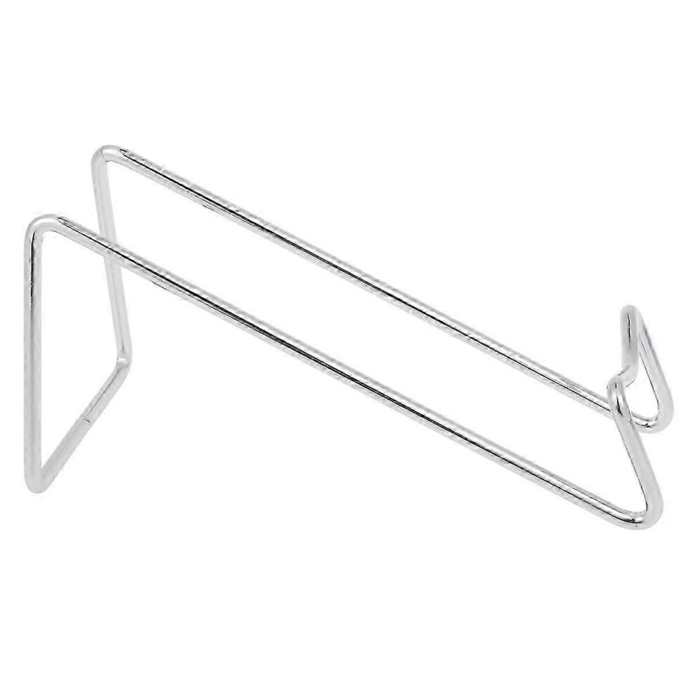 Wrought Iron Wine Rack, Beer Bottle Shelf, Storage Holder For Kitchen And Bar Countertops (Shiny ) Silver