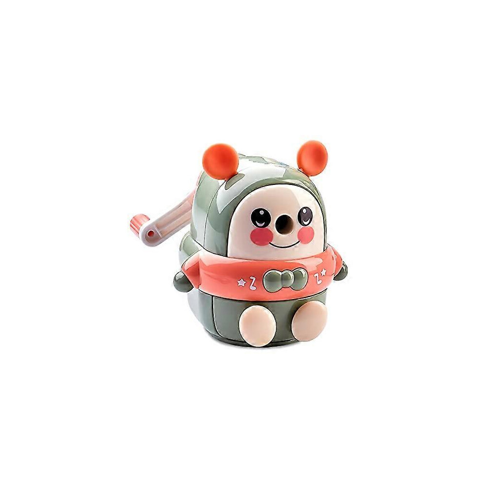 Kikidex (As Show, One Size) Pencil Sharpener-Cute Manual Pencil Sharpener For Kids, Pencil Sharpener For Colored Pencils, Pencil Sharpener Handheld, Children