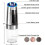 Gravity Salt and Pepper Grinder, Automatic and Portable Electric Pepper Mill 5
