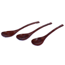 3Stk Japanische Holz Honig Rühr Löffel Kinder Suppen Löffel Löffel
