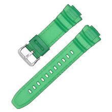 (Translucent Green) For Casio MCW-100H MCW-110H W-S220 HDD-S100 WV-200 AE-2000 Watch Band Strap