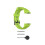 (Lime) Watch Strap for Garmin Instinct Band Silicone Replace Band Wristband 22mm e 1