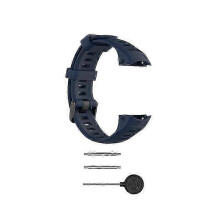 (Midnight Blue) Watch Strap for Garmin Instinct Band Silicone Replace Band Wristband 22mm e