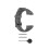 (Gray) Watch Strap for Garmin Instinct Band Silicone Replace Band Wristband 22mm e 1